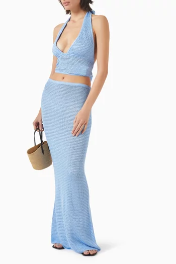 Fontelina Knit Skirt in Rayon