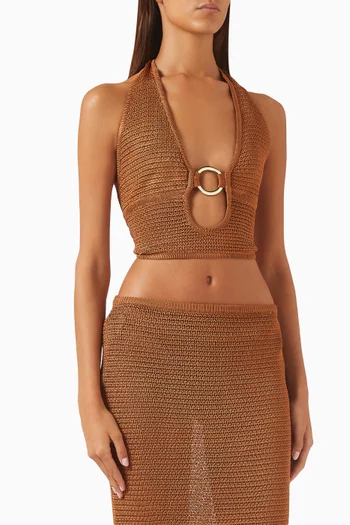 Miami Top in Rayon-knit