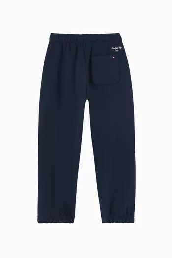 Outline Flag Sweatpants in Cotton