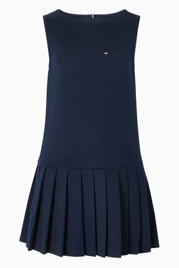 Knit Pinafore Dress