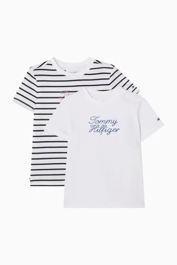 Logo T-shirt, Set of 2