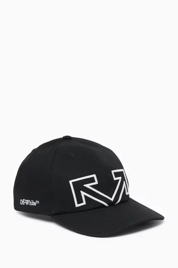 Heritage Arrow Baseball Cap in Cotton