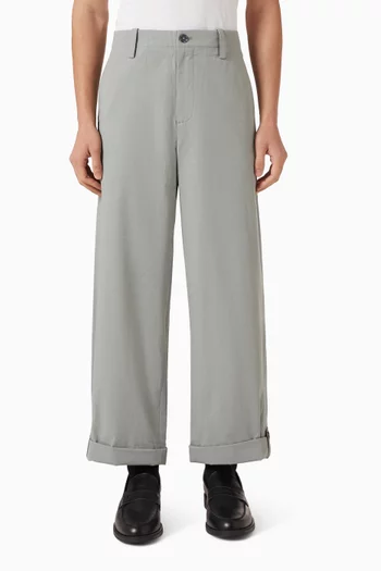 Straight-fit Pants