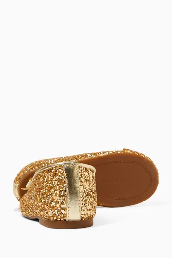 Bow-Embellished Ballerinas