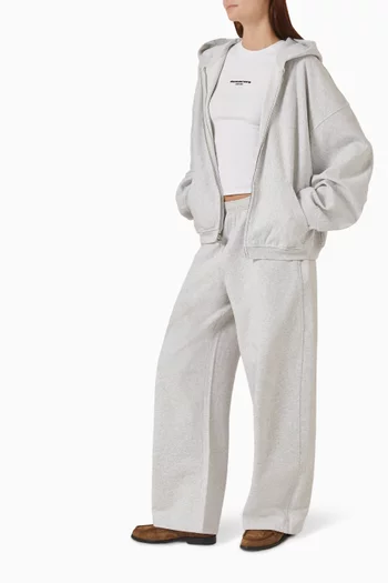 Crystal Wide-leg Pants in Cotton