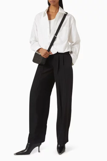 Denim Waistband Pants