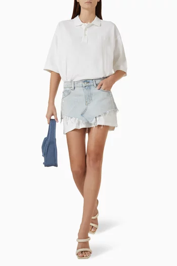 Layered Polo Mini Dress