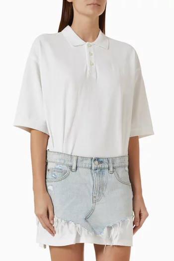 Layered Polo Mini Dress