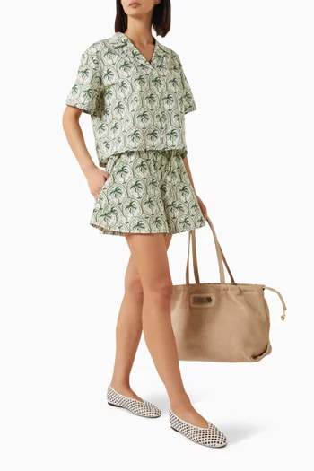 Ishane Printed Shorts