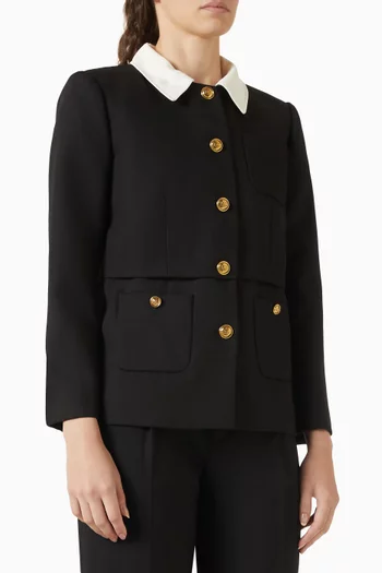 Rosmarina Blazer in Wool Blend