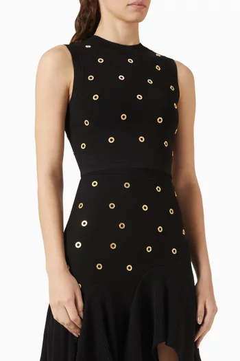 Bel Knit Crop Top in Wool Blend