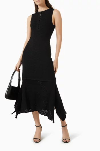 Valmaretta Knit Dress in Viscose Blend