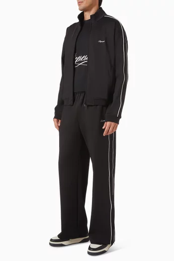 Embroidered-logo Track Pants