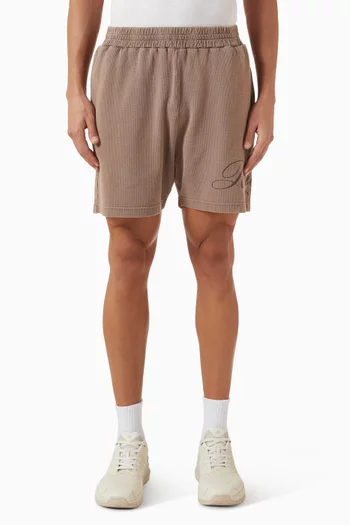 Owners Club Script Shorts in Mesh