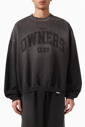 Owners Club Sweatshirt in Cotton-fleece