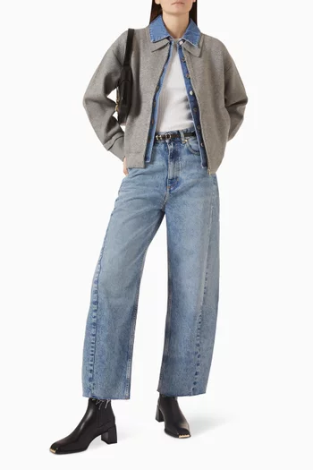 Hayden 2-in-1 Zip Cardigan