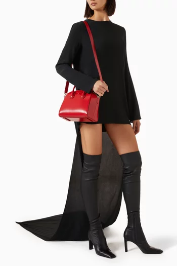 Mini Antigona Top-handle Bag in Leather