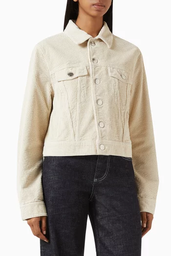 Trucker Jacket in Corduroy