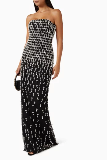 Solira Crystal-embellished Gown