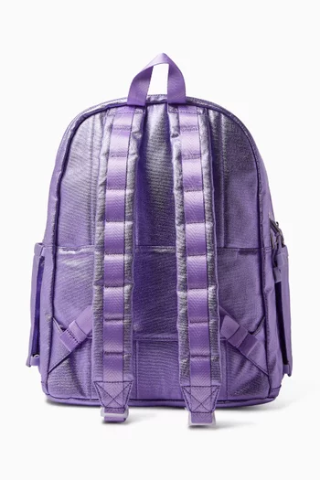 Quilted Sequins Kane Double Pocket Backpack