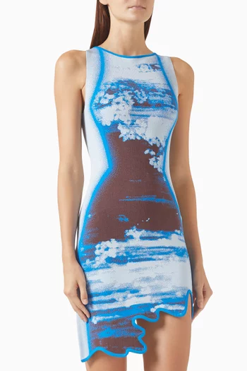 Hazel Wavy Mini Dress