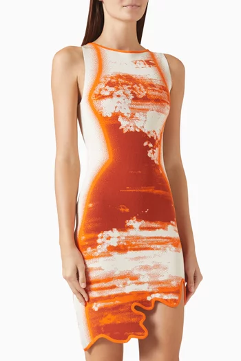 Hazel Wavy Mini Dress