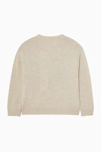 Tahini Sweater in Wool-blend