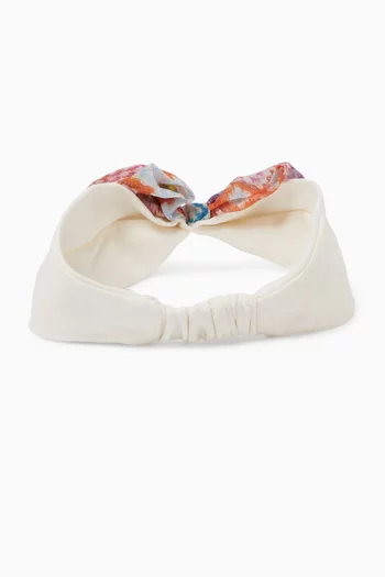 Bow Print Headband