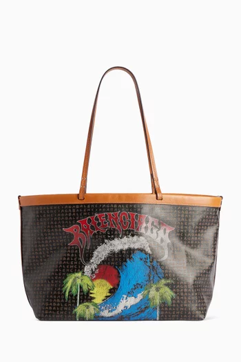 Medium Select Tote Bag in Coated-canvas