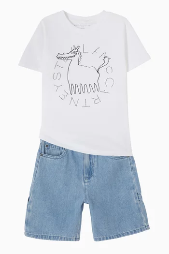 Logo T-Shirt in Cotton