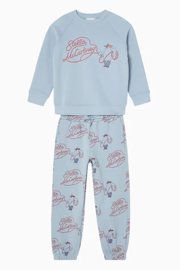 Cowboy Graphic Sweatshirt in Cotton