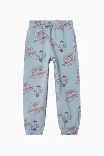 Cowboy Graphic Sweatpants in Cotton