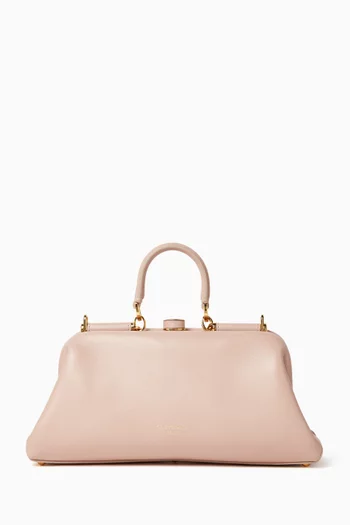 Small Grandma Top-handle Bag in Leather