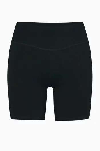 Matte 5" Biker Shorts