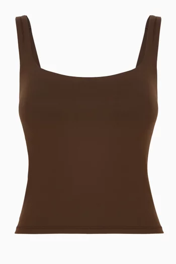 Matte Square Neck Tank