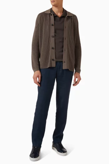 Blyford Overshirt in Cotton-knit