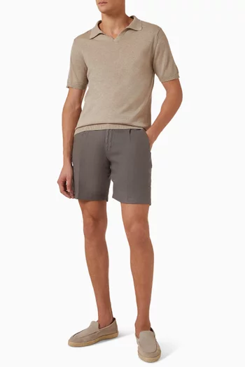 Wrentham Polo Shirt in Merino Wool-knit