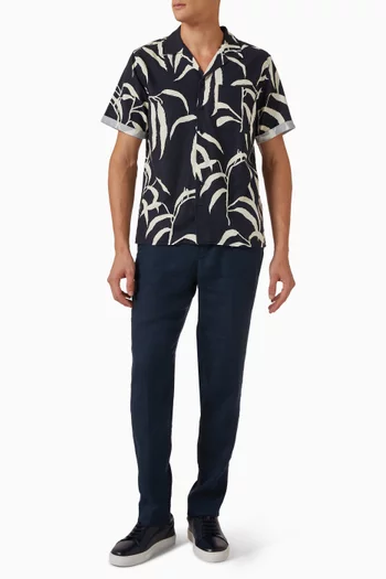 Ravenshead Printed Shirt in Cotton
