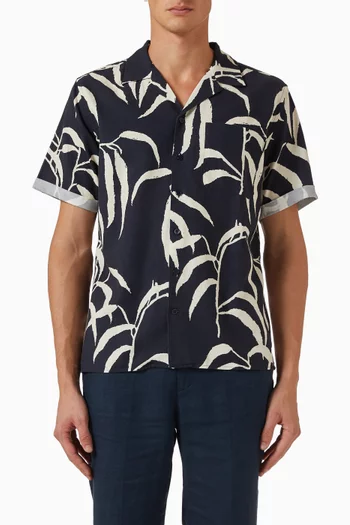 Ravenshead Printed Shirt in Cotton