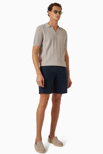 Hundon Polo Shirt in Cotton-knit