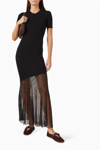 Knit Dress in Viscose Blend