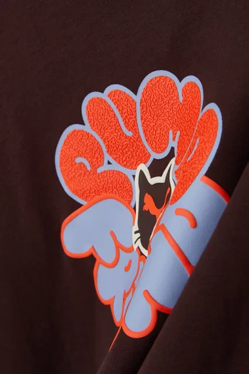 Imaginary Friend Graphic T-Shirt in Cotton Jersey