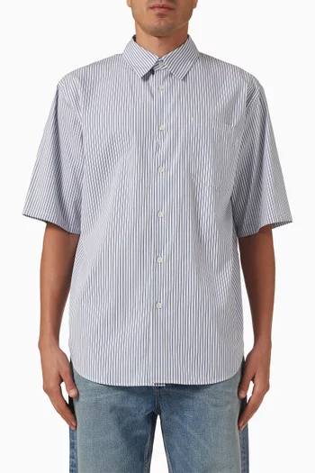 Cassandre Striped Shirt in Cotton-poplin
