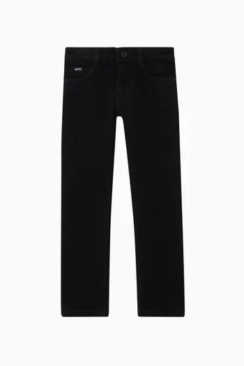 Straight Leg Jeans in Denim