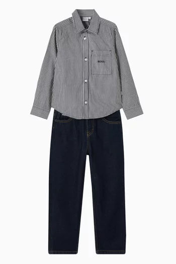Striped Shirt in Cotton