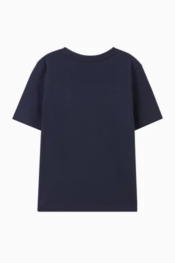 Logo-print T-shirt in Cotton-jersey