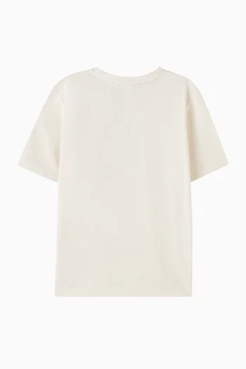 Logo-print T-shirt in Cotton-jersey