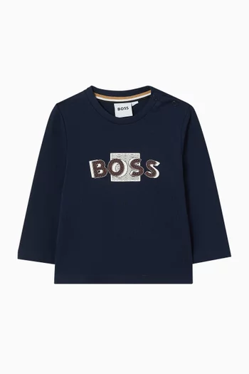 Graphic Logo T-shirt in Cotton-jersey