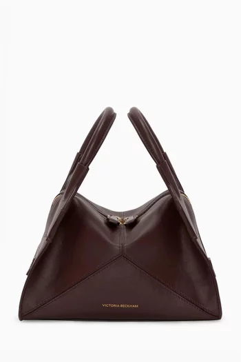 Mini Victoria Plié Bag in Soft Calf Leather