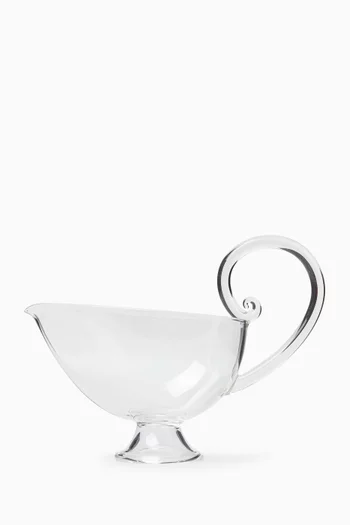 Sauciere in Borosilicate Glass